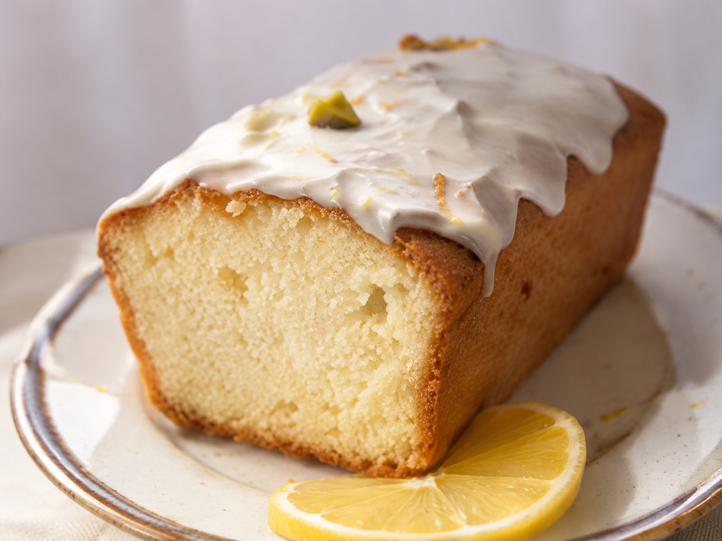 Budín de limón